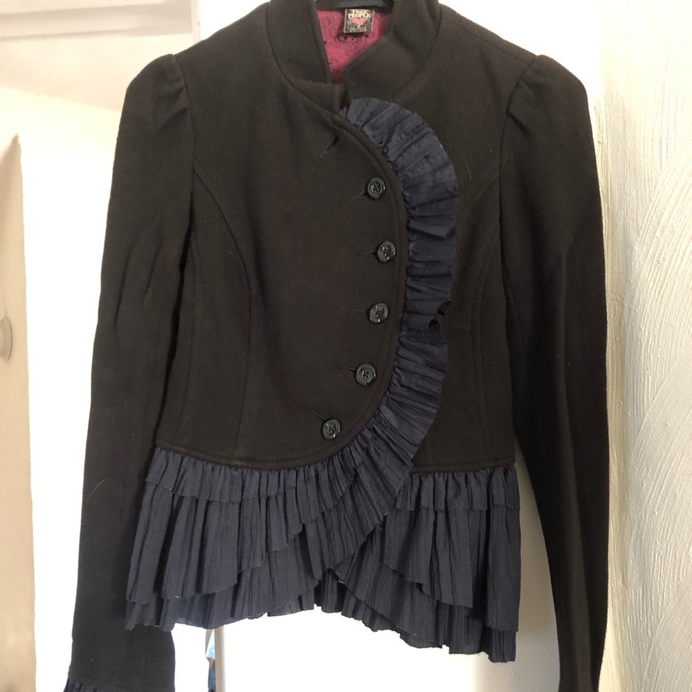 Free People Ruffled Sweater